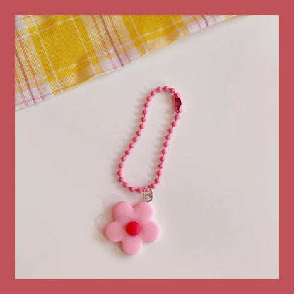 Fashion Colorful Flower Shape Pendant Keychain c85ec196 19de 4160 aced af594dc3e447