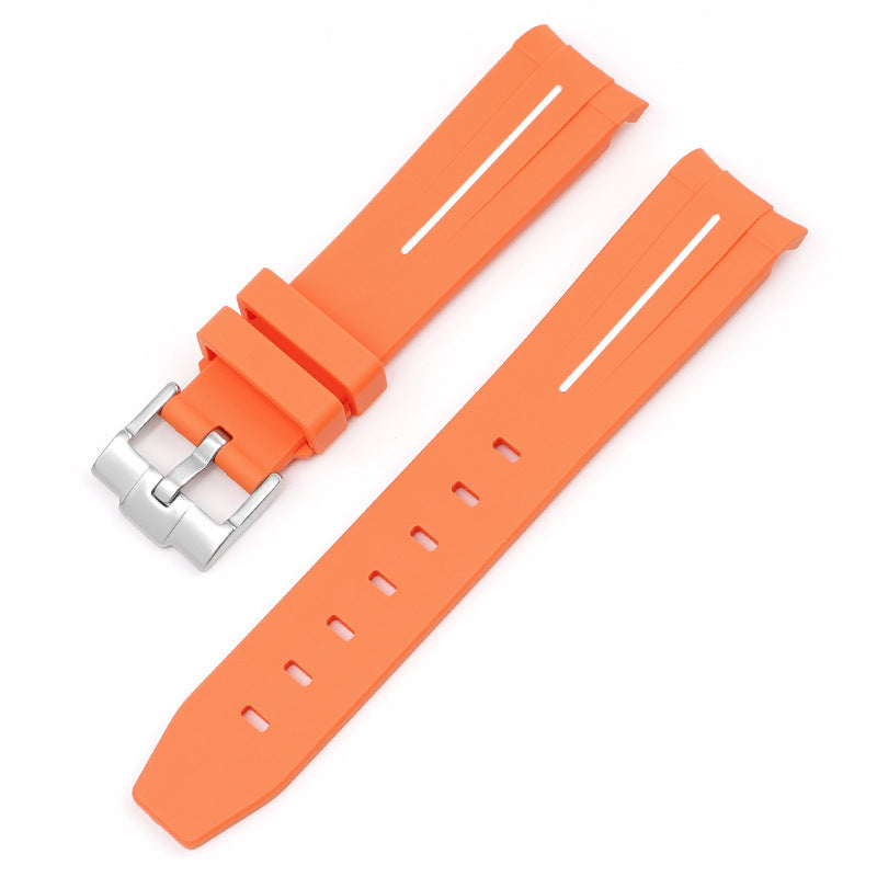 Mercury Arc Rubber Watch Strap Men's And Women's Waterproof 20mm c8798f90 e3cc 498a 8a32 34cf95504d8a