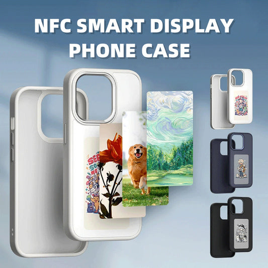 E-ink Screen Phone Case Unlimited Screen Projection Personalized Phone Cover Battery Free New Designer Luxury Phone Case c87a