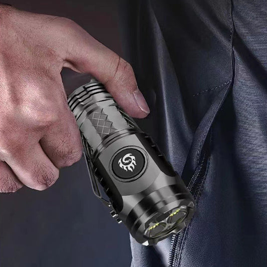 Flashlight Strong Light Rechargeable Super Bright Portable Outdoor c88f362f 5920 43d9 8a75 d495b80e62c3