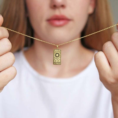 Fashion Tarot Card Artifact Pendant Necklace c89f811c a598 4091 8026 8c5e51dbec4c