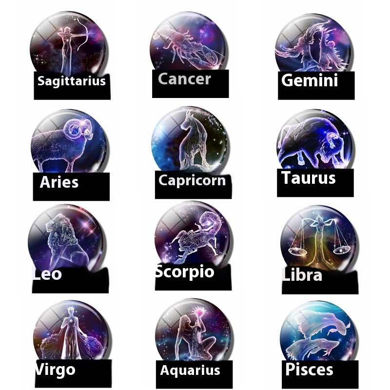 Blue Purple Glass Diamond Keychain Constellation Pendant c8a2c6bd cffc 4f26 bf66 402f22beefb1 trans