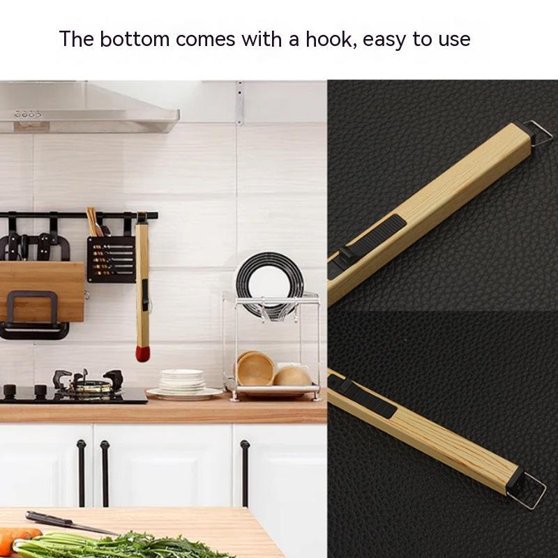 Tiktok Same Practical Lengthened Match Stick Burning Torch Kitchen Dedicated Gas Stove Inflatable Metal Lighter c8cc0136 a63a