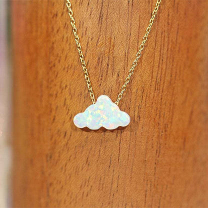 Women's Fashion Colorful Clouds Necklace Pendant c8d3a7b3 922a 411f 8731 7ebff0a15902