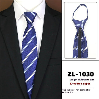 Men's Formal Wear Business Zipper Tie-free c8db62fc ec61 4a01 9932 cb47ca903b30 trans