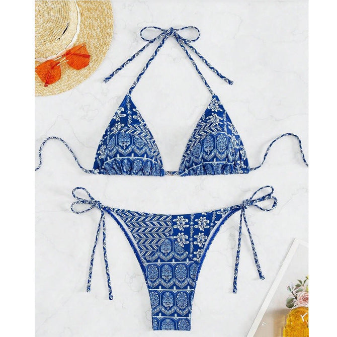 Split Bikini Printing Stitching Bandage Swimsuit c8e397ba 955e 402d 8b61 4c459cbaaf54