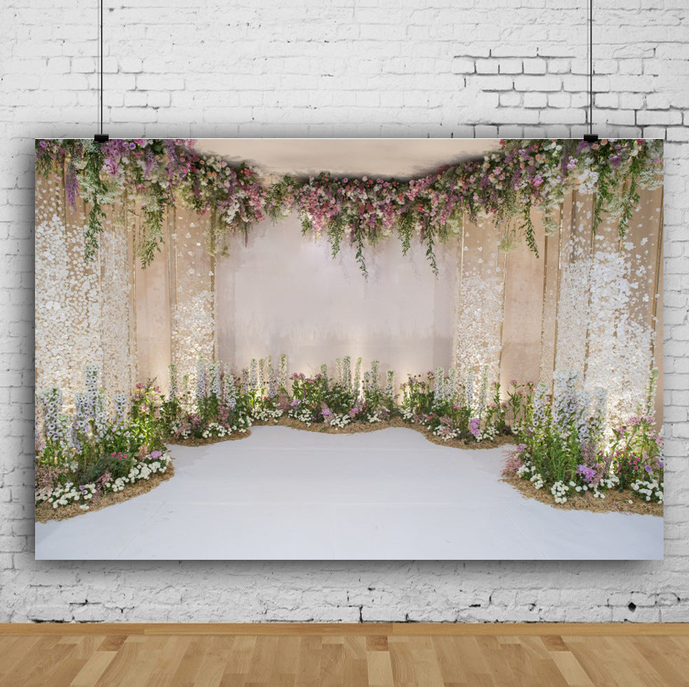 Beautiful Wedding Rose Wall Themed Photography Photographic Background Cloth c8e9c664 f9ad 481b 8bf2 f912c2196ac6