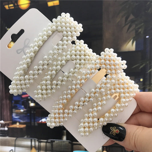 Jewelry Pearl Hairpin Set Retro Handmade Clip c8eda403 acdc 4b29 8cae 97bfb72ff06d