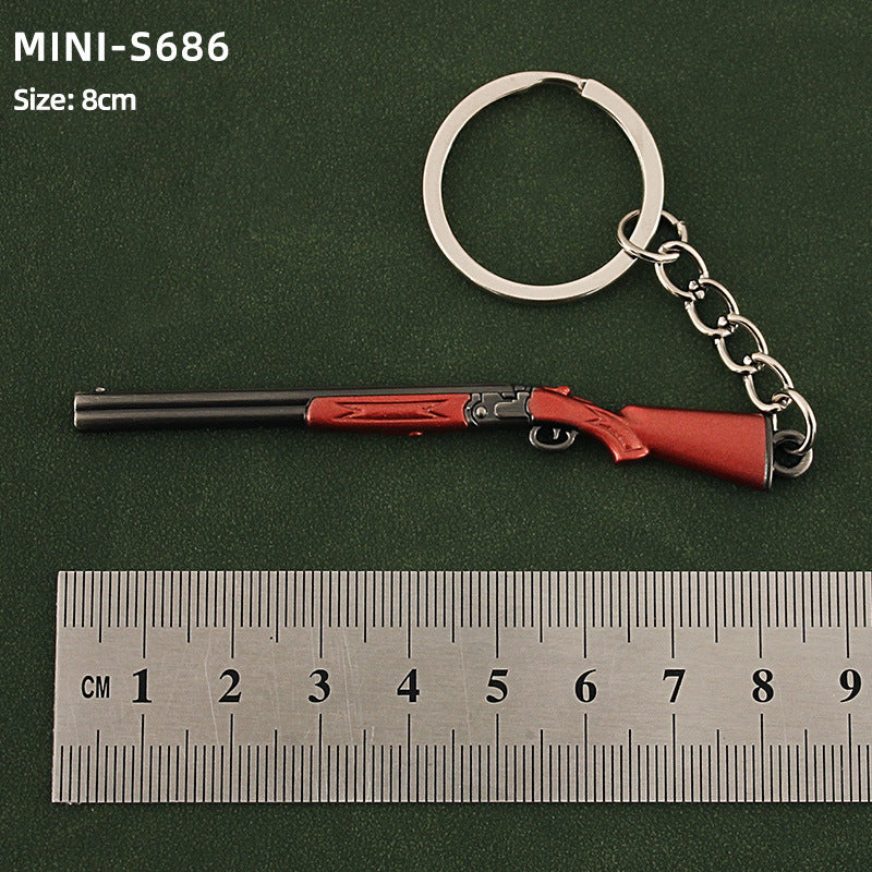 Alloy P92 Model G17 Sand Eagle Left Wheel Keychain c8efb57f b123 4ef9 b3bd 0a3beed647b9