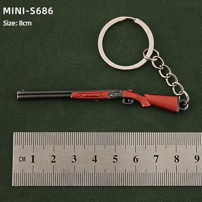 Alloy P92 Model G17 Sand Eagle Left Wheel Keychain c8efb57f b123 4ef9 b3bd 0a3beed647b9