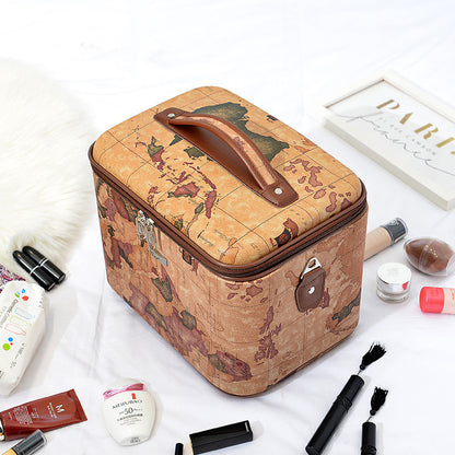 Large-capacity Portable Korean Version Simple Portable Cosmetic Case c8f02ed1 c499 42c3 b8be 89c8cebe71f8