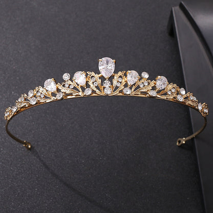 G250 Bridal Alloy Zircon Gaoshi Small Crown Hair Band c8f0d760 dea4 4b9c 8e00 75ed80bce1e0