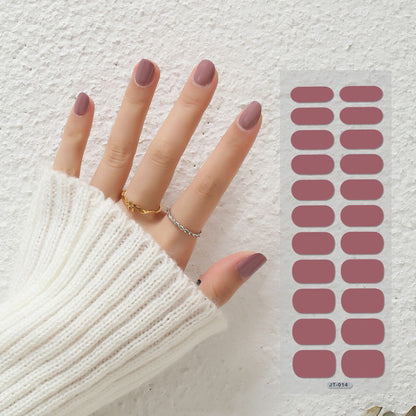 Thermal Semi-curing Nail Beauty Full Stickers Phototherapy Gel c8f92fd0 82fc 494d b813 3d126092c0fd