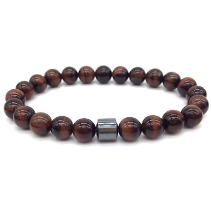 Fashion New Black Stone Tiger Eye Bead Magnet Bracelet c9223a7b b19d 49ec 8e97 fa3e5f90b597
