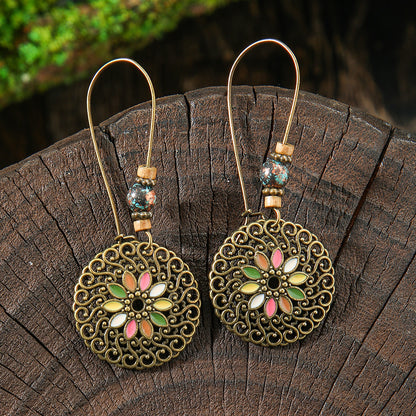 Vintage Bohemian Style Hand-woven Tassel Earrings c937cc06 a632 4b91 9353 5645e55ebfa0