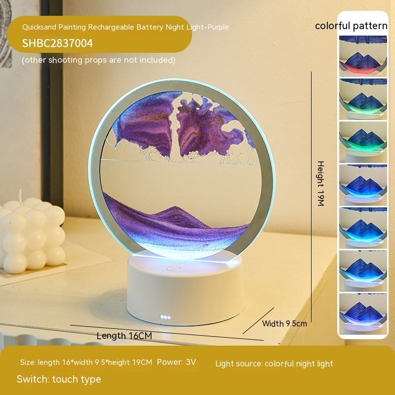 Creative Gift Quicksand Lamp Decorative Lamp c94464dd 8084 482f bdca 831e9c104eaa