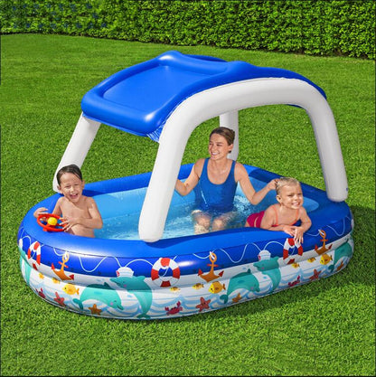 Boat Type Sunshade Pool Children's Paddling Pool Swimming Pool c94ca57a 1529 4859 8992 07583a8b9680 44548db1 c1d7 41f5 9155 c
