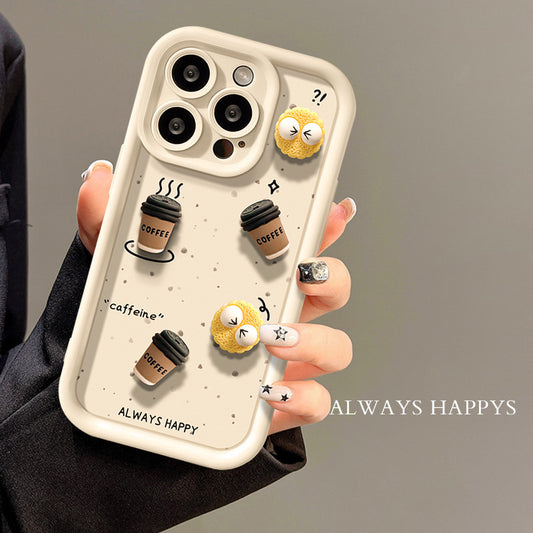 Cute Briquette Biscuit Drop-resistant Soft Phone Case c95a41f2 35e5 4d88 8f1e 7f2563e1a797