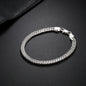 Women's Fashion 18K Silver Plated 6MM Full Side Bracelet c95c7af3 f929 490d 96ec 5a750a6cf1e5 1398a64b 3beb 4737 ac12 7856cff