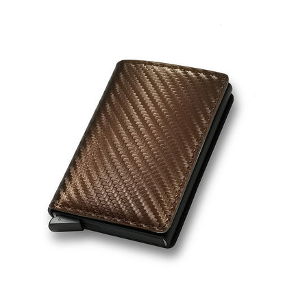 RFID Carbon Fiber Men's Wallet Aluminum Alloy c95f6c41 c2da 4d74 a916 57fcf742494e