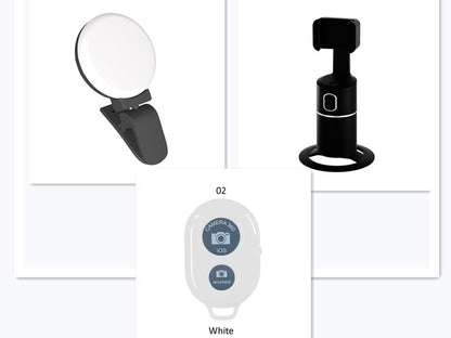 Smart Face Recognition Tracking PTZ Mobile Phone Stand Anchor Live Broadcast Stand - 图片 37