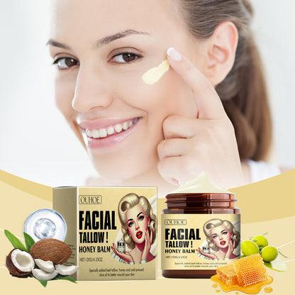 OUHOE Tallow Honey Skin Moisturizing Cream c974e488 722b 4199 8910 12a644a28e89