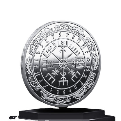 Viking Lunavin Aoding Logo Compass Commemorative Coin c979ee07 00f7 4844 8a72 4c1c48fa9c5d