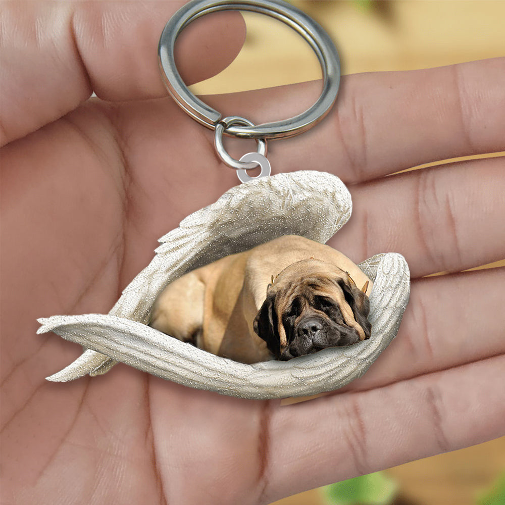 New Unique Dogs And Cats Sleeping Angel Pendant Car Key Ring c9a335bc f6d1 4837 9b19 444819c6c952