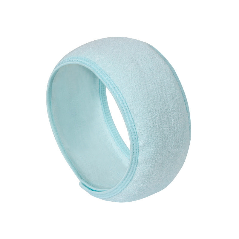 Hook & Loop Band Face Washing Female Yoga Headband Internet Celebrity Makeup Mask Headband Beauty Salon Hair Towel c9b57051 1