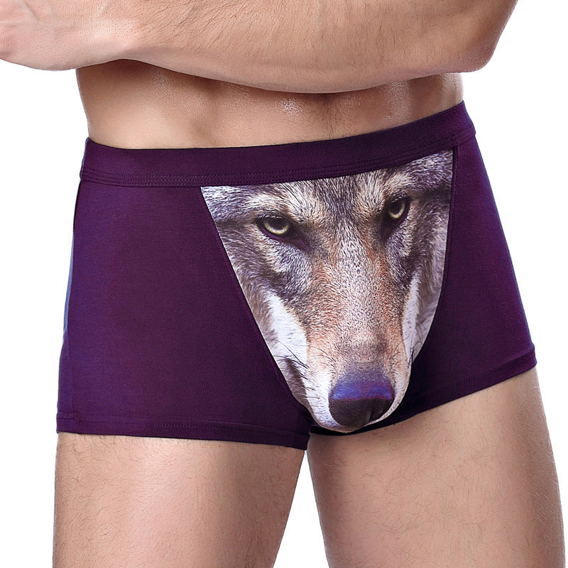 Personalized Men's Underwear Creative Animal Print Men's Underwear Sexy Boxer Briefs c9bcc32a e317 49d4 8d97 62162c6f3b2b