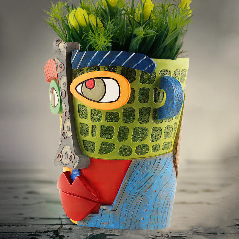 Outdoor Courtyard Crafts Funny Flowerpot Decoration c9c09c35 94ea 4e77 bc00 638433626921