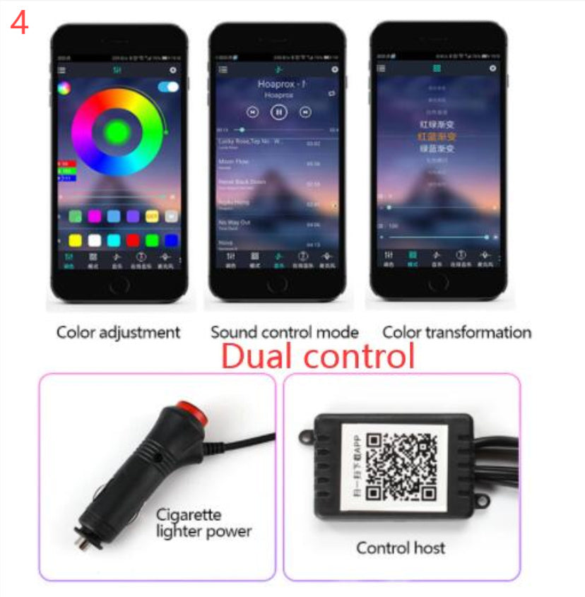 Car Fiber Optic Ambient Light Modified Car Interior Cool Light APP Rhythm Light c9cf87c3 ce84 4e2c b5c0 7cc73fd14057