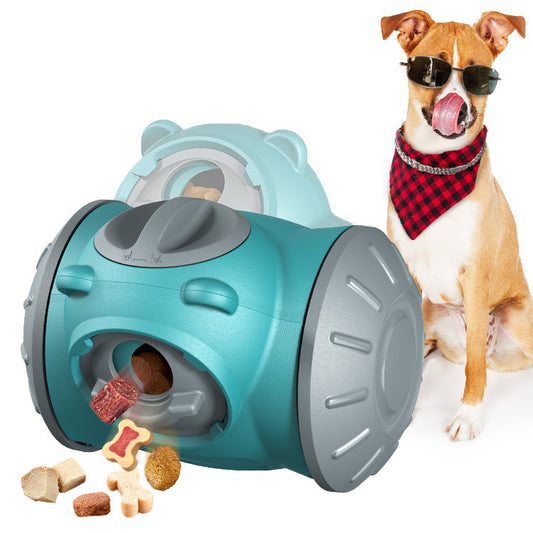 Dog Tumbler Toys Increases Pet IQ Interactive Slow Feeder For Small Medium Dogs Cat Training Balance Car Feeder Pet Toy Pet P