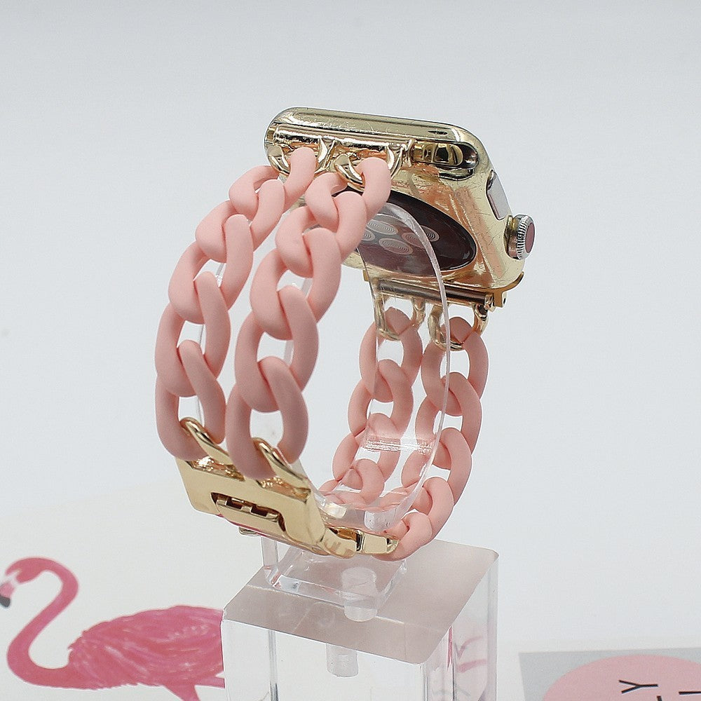 Resin Spliced Metal Strap Apple Watch ca11fbde 0d2c 45ae 8bd9 cbac12ff527c 936486cb 7aad 4fc9 b0b7 1c5067d2d61f