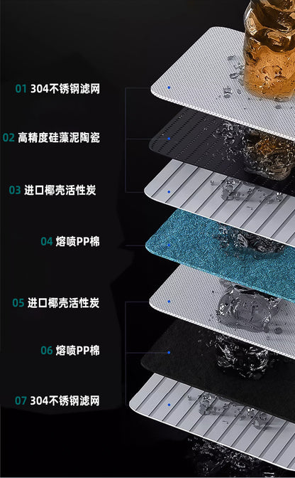 Kitchen Household Faucet Water Purifier Filter Faucet Tap Water Chlorine Removal Front Purifier