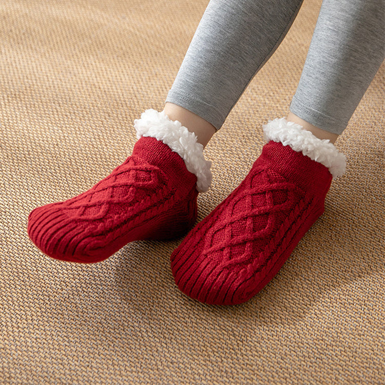 Winter Knitted Plush Floor Socks Home Warm Non-slip Carpet Socks Women ca1cd97f 7299 4bca 8f33 9db82d1ba3c5
