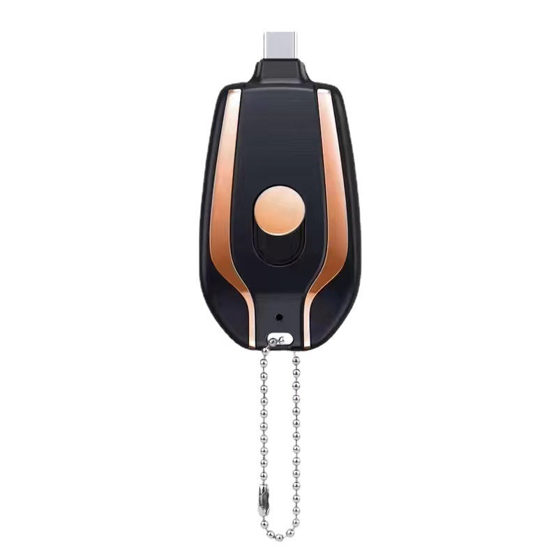 1500mAh Mini Power Emergency Pod Keychain Charger With Type-C Ultra-Compact Mini Battery Pack Fast Charging Backup Power Bank - 图片 16