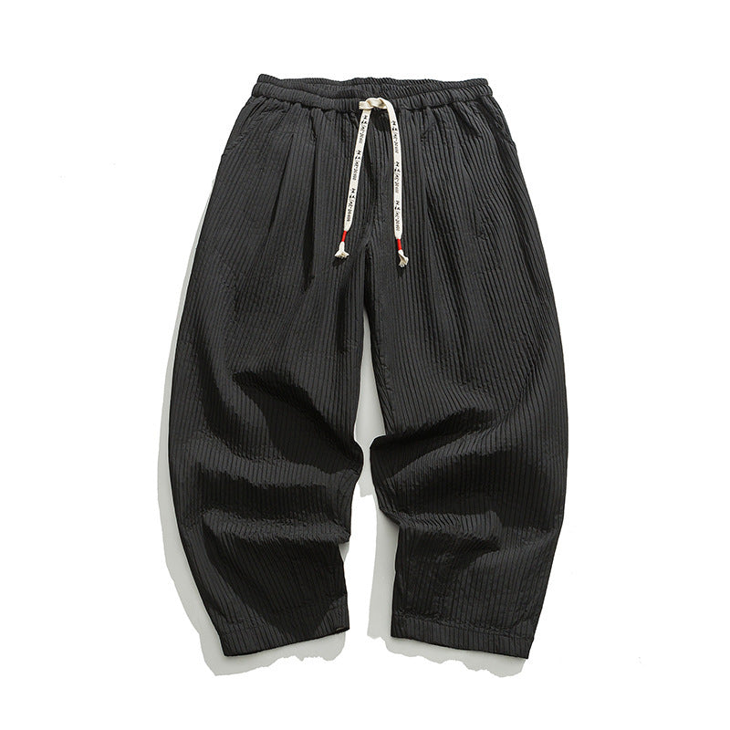 Men's Casual Pants Loose Solid Color Overalls Straight-leg Trousers ca41a625 5ba1 47be b489 3e8e529a39a2
