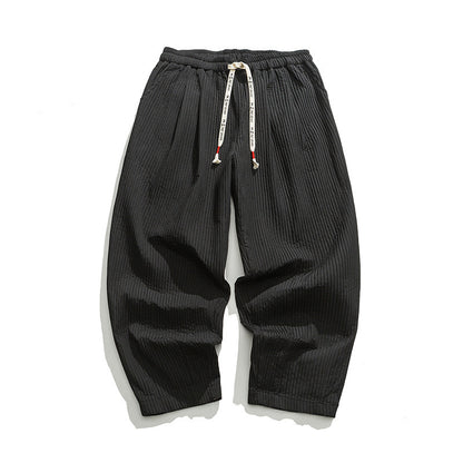 Men's Casual Pants Loose Solid Color Overalls Straight-leg Trousers ca41a625 5ba1 47be b489 3e8e529a39a2