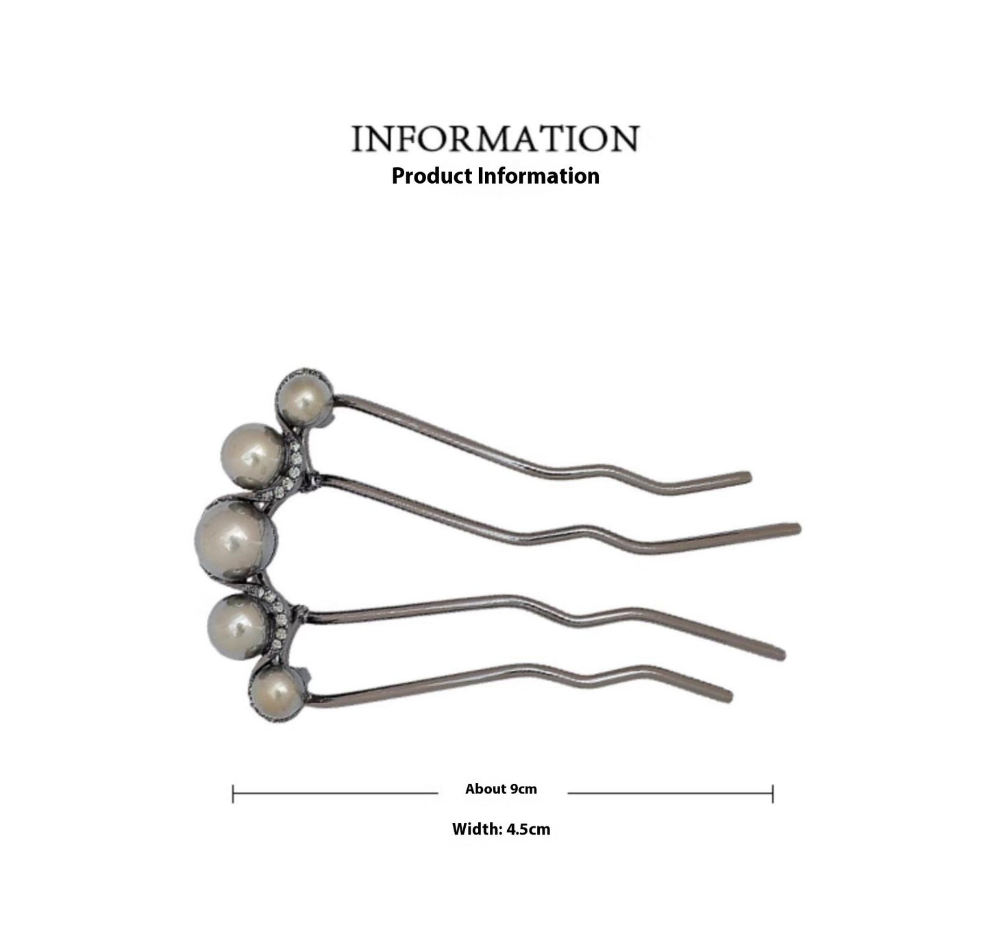 Pearl U-shaped Hairpin With A High-end Feel ca84e7c1 ded0 4b57 9cf9 04d2dc10bf2f trans