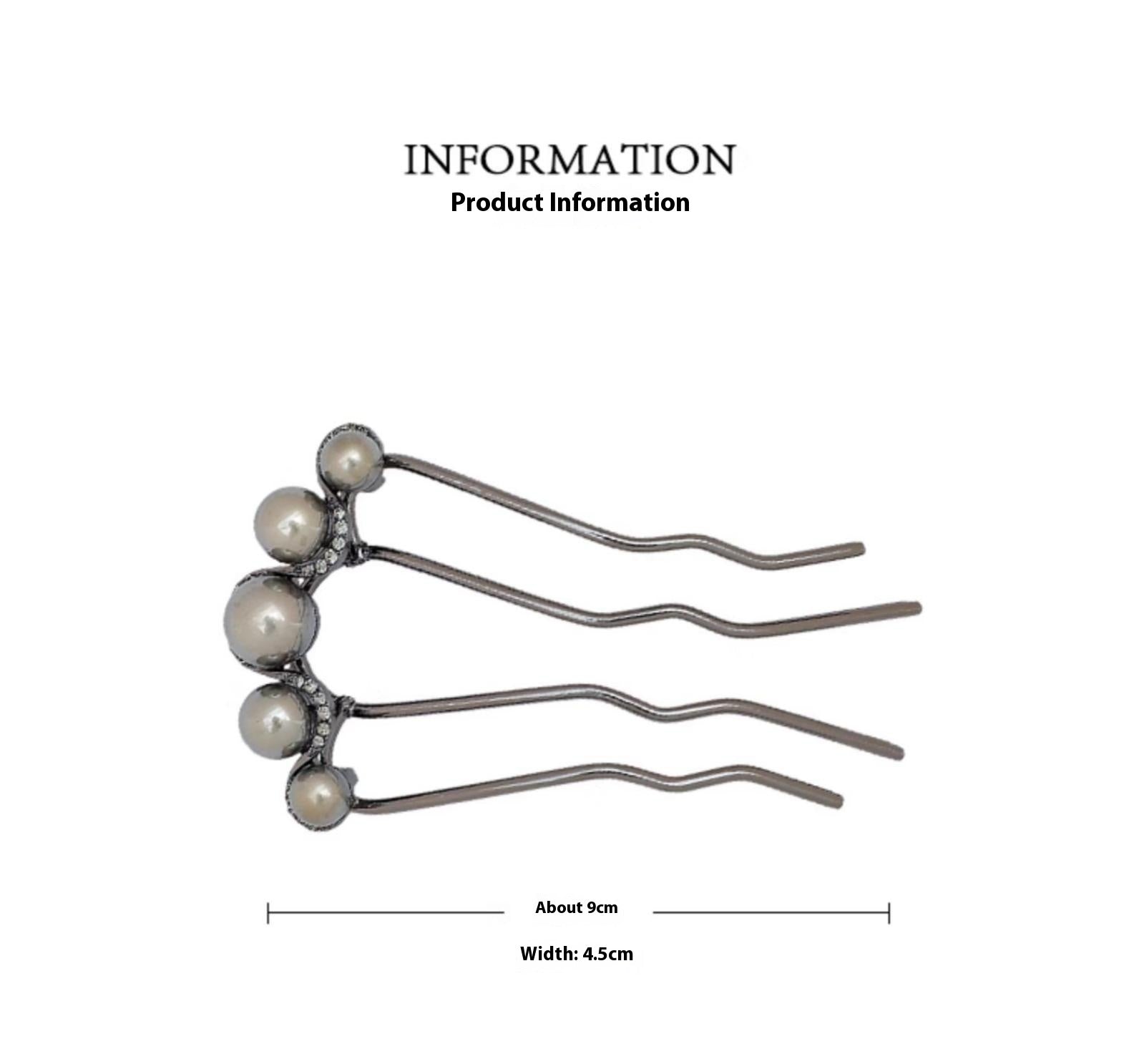 Pearl U-shaped Hairpin With A High-end Feel ca84e7c1 ded0 4b57 9cf9 04d2dc10bf2f trans