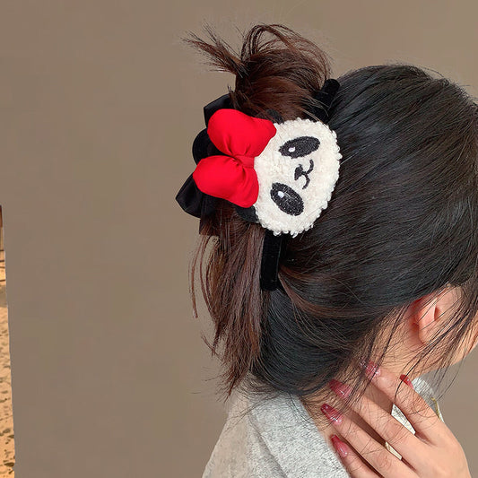 Female Online Influencer Sweet Ribbon Bow Barrettes ca85af2f be4c 4704 b8ea d9d18e0e1656