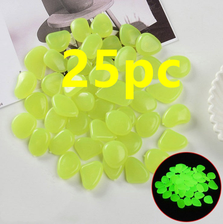 Luminous Stones Fluorescent Aquarium Pebbles Fish Tank Garden Luminous Stones ca906f04 9c2e 47dc 890b 999cd829e6f9
