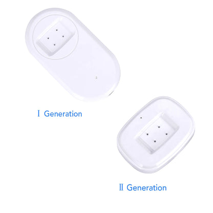 فرشاة أسنان كهربائية ذكية قابلة لإعادة الشحن عبر USB على شكل حرف U