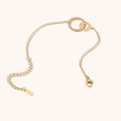 Personalized Simple Inlaid Zirconium Size Ring Bracelet Stainless Steel Plated 18k Necklace Ornament cac99f07 ff36 44b9 b366 