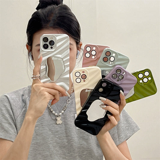 Mirror Water Ripple Is Suitable For 14ProMax Mobile Phone Case cadc6a13 fa17 42fd 9e67 1618f71f5006