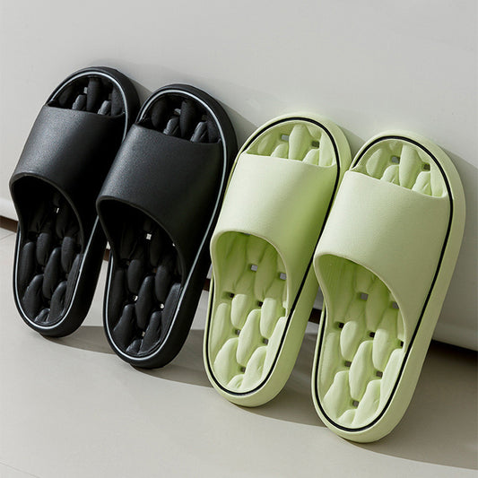 Non-slip Design Bathroom Slippers Home Summer Thick Sole Floor Bedroom House Shoes For Women Men cadf6b3b 02a3 49f8 9921 0fe0