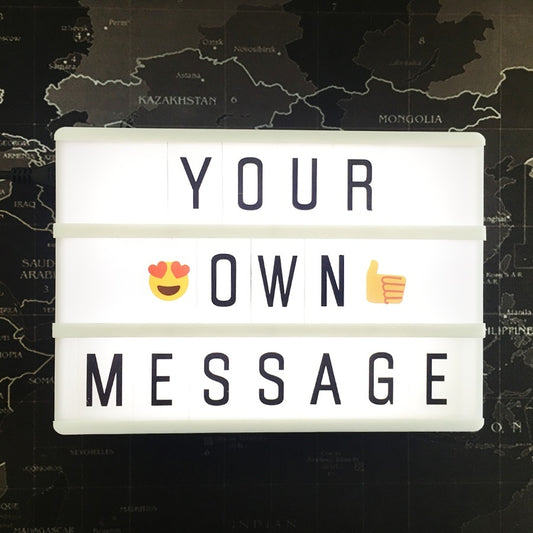 LED Letter Light Box Decoration Light caec8c91 ee1b 4d3b a270 569fdba81109