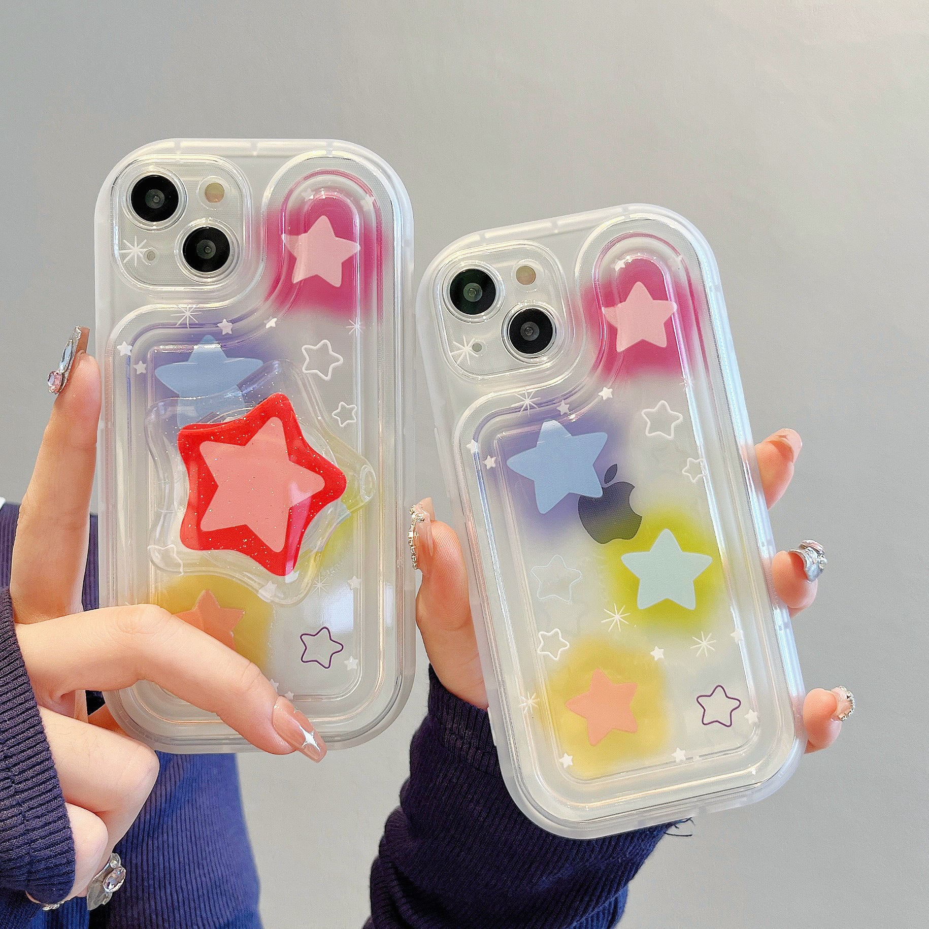 Blooming Color XINGX Bracket Phone Case - 图片 1