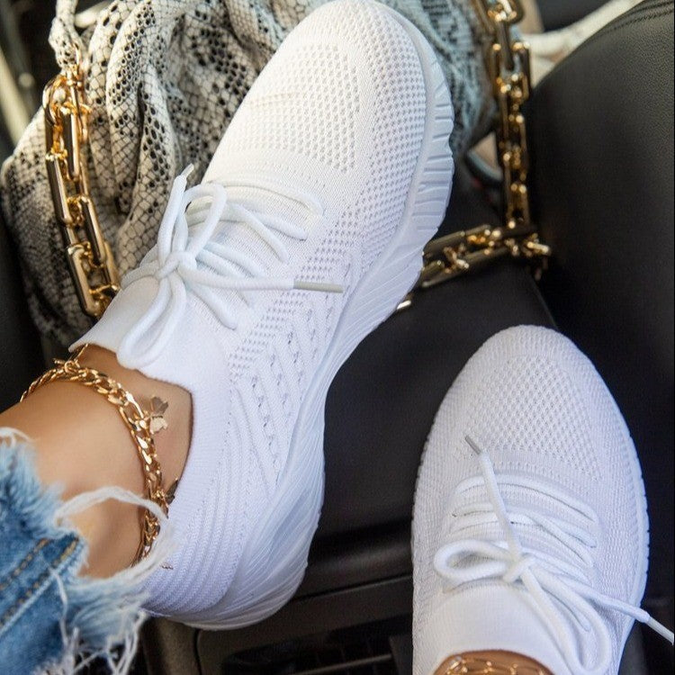 Women's Sneaker Thick Bottom Solid Color Dad Shoes cafe68cd f2f8 4753 873b ee93bc4e7e10